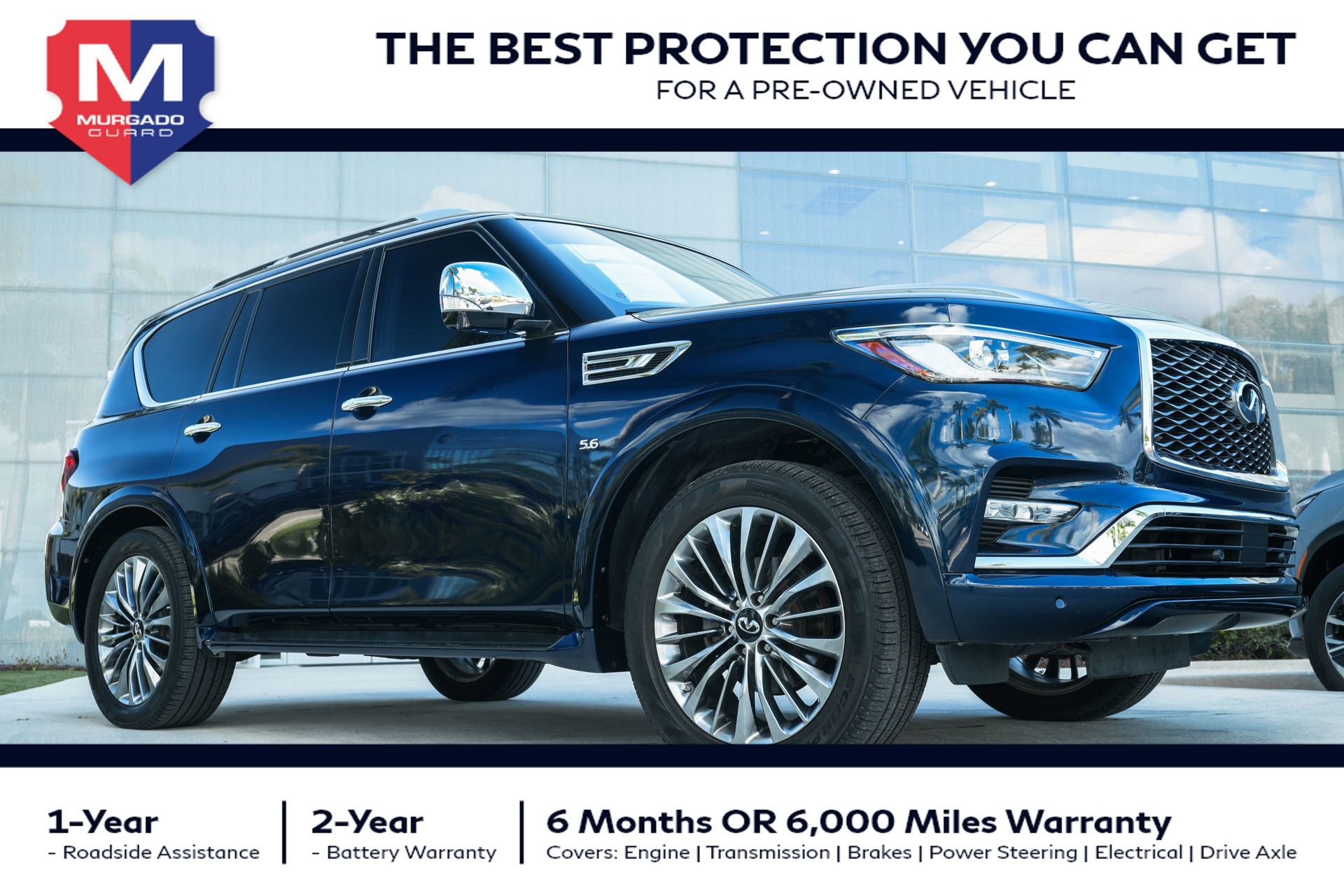 Used 2019 INFINITI QX80 Luxe w/ 22" Wheel Package