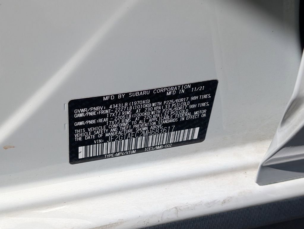 Used 2021 Subaru Crosstrek 2.0i Premium w/ Moonroof Package image 20