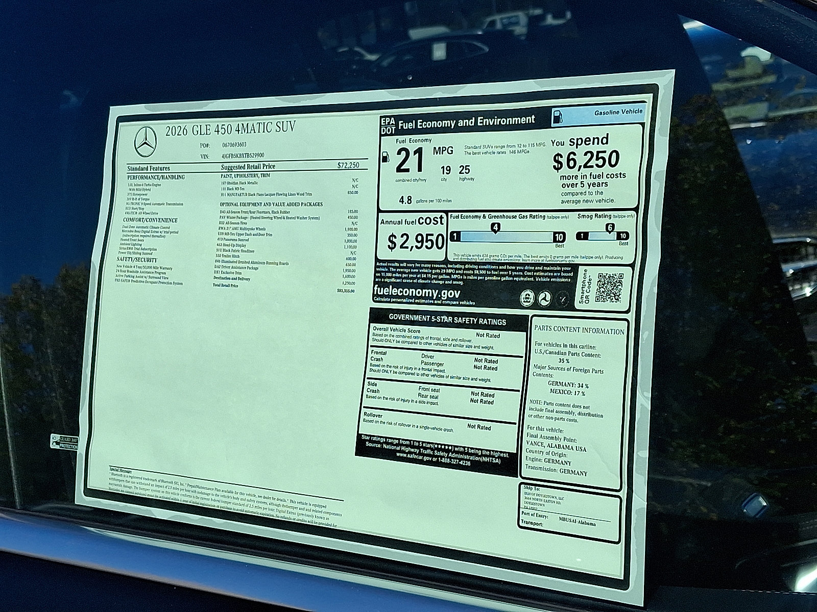 New 2026 Mercedes-Benz GLE 450 4MATIC image 20