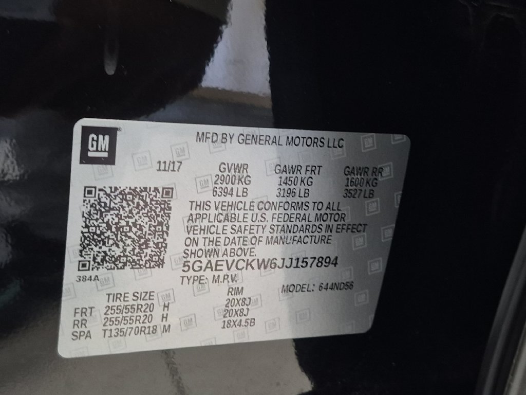 Used 2018 Buick Enclave Avenir w/ Trailering Package AWD/4WD image 47