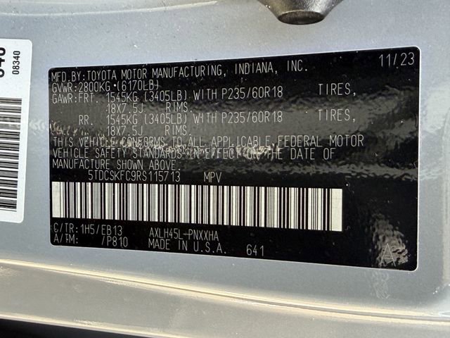 Certified 2024 Toyota Sienna XLE Woodland Edition AWD/4WD image 36