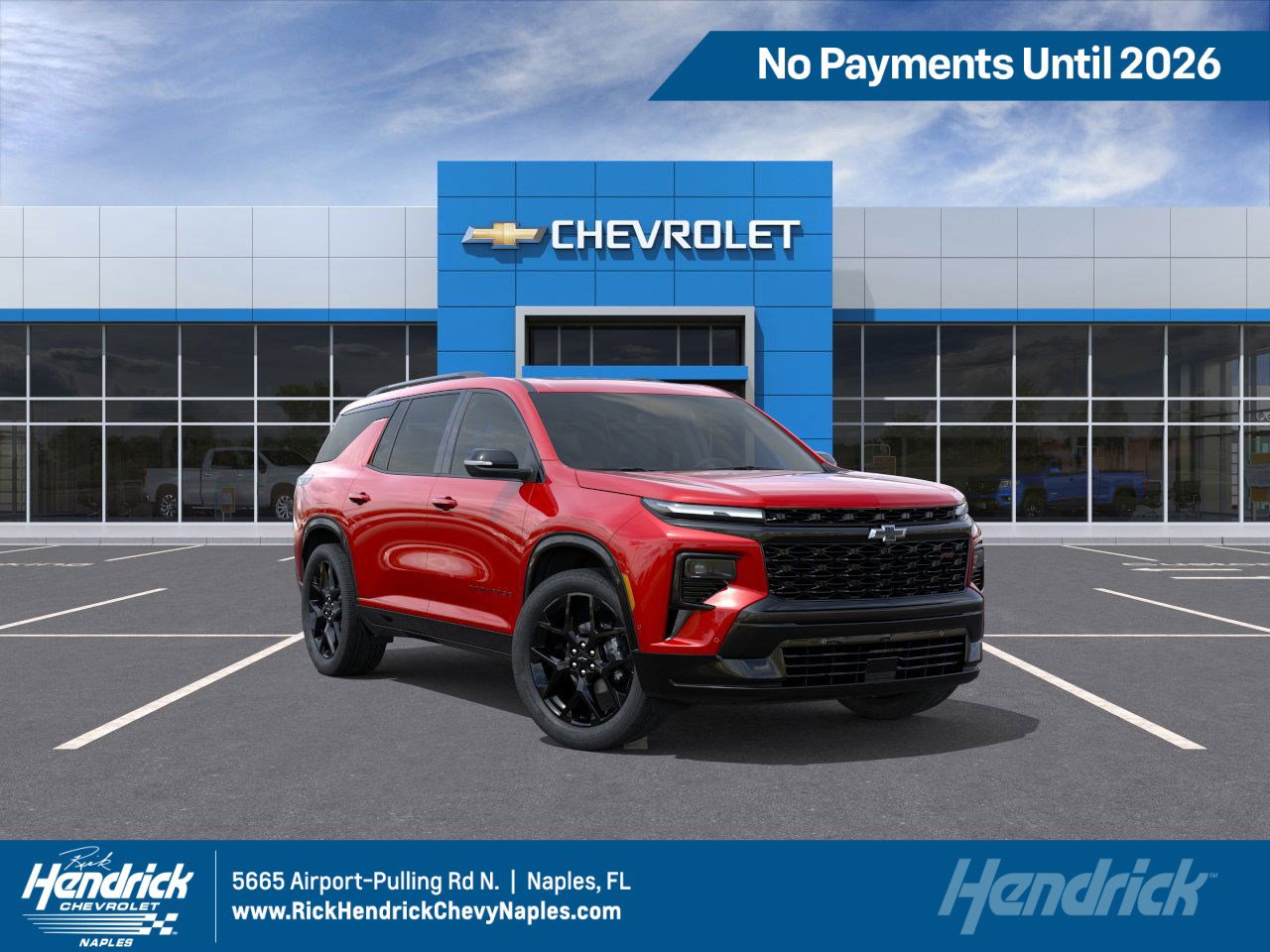 New 2026 Chevrolet Traverse RS