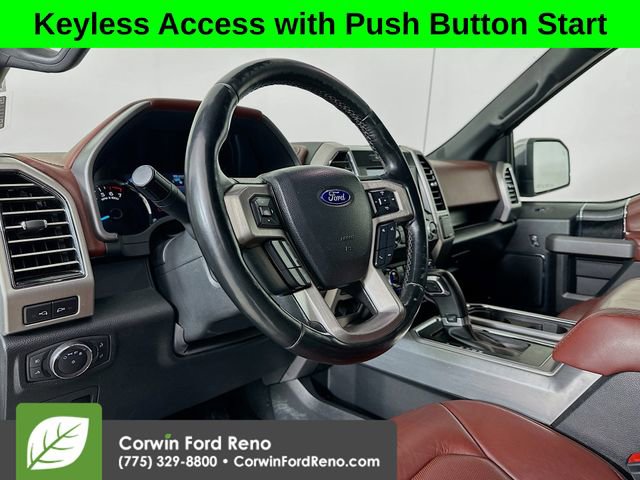 Used 2019 Ford F150 Platinum w/ Max Trailer Tow Package image 9