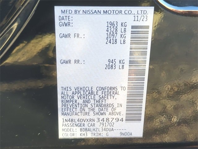 Used 2024 Nissan Altima 2.5 SV image 28