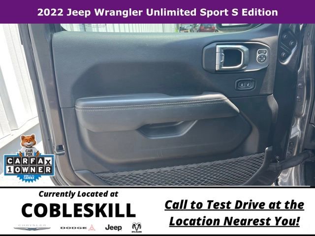 Used 2022 Jeep Wrangler Unlimited Sport AWD/4WD image 8