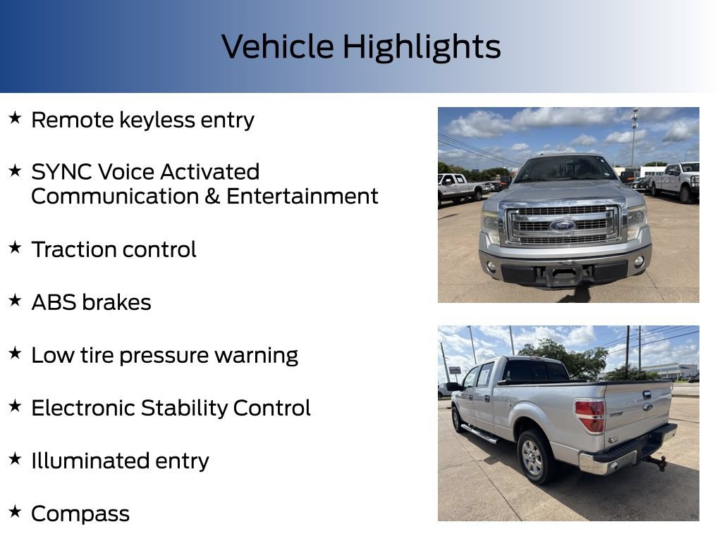 Used 2014 Ford F150 XLT w/ Equipment Group 302A Luxury RWD image 6