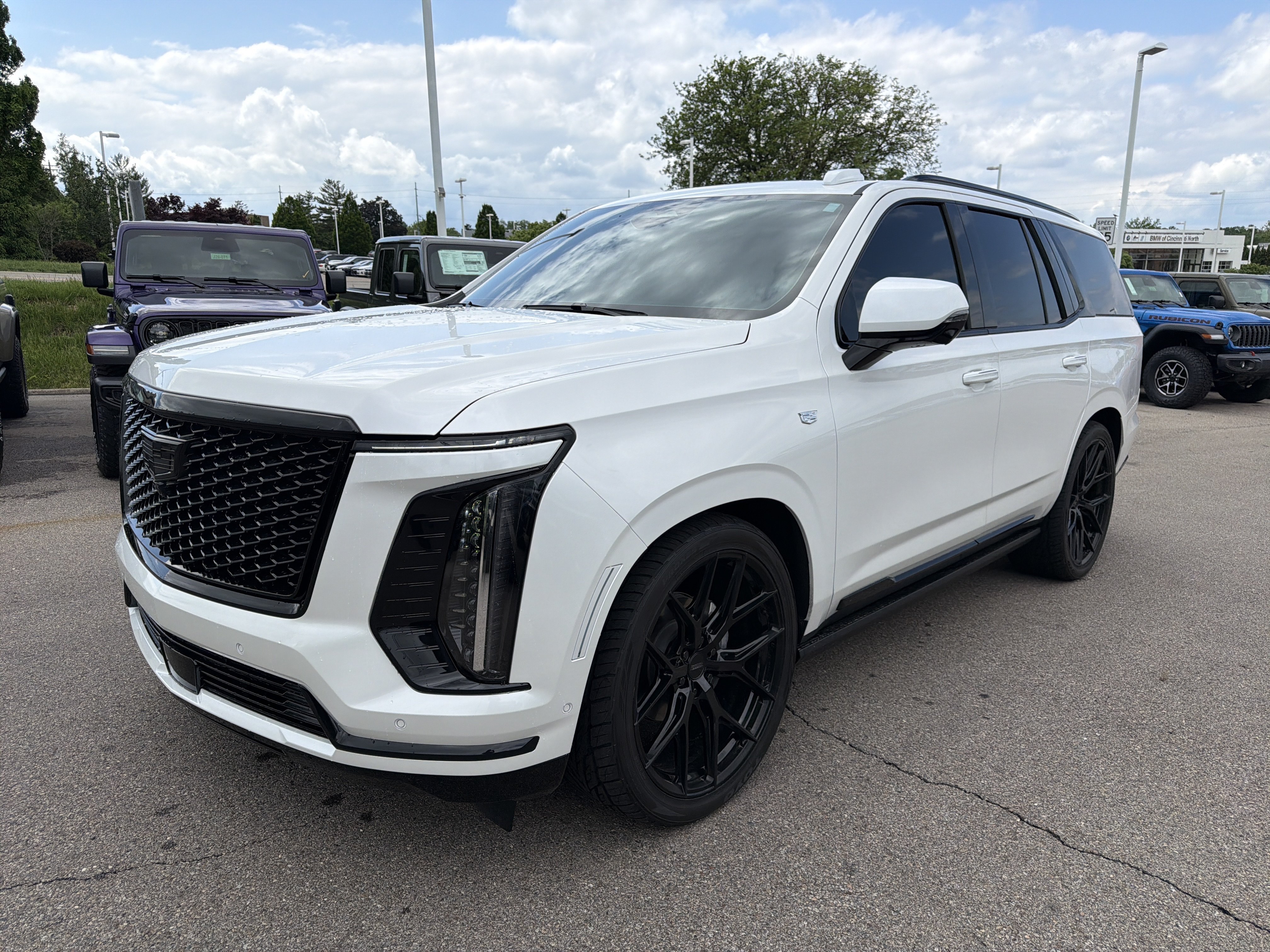 Used 2025 Cadillac Escalade Sport w/ Touring Package AWD/4WD image 4