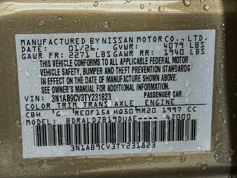 New 2026 Nissan Sentra SV w/ SV Convenience Package FWD image 30