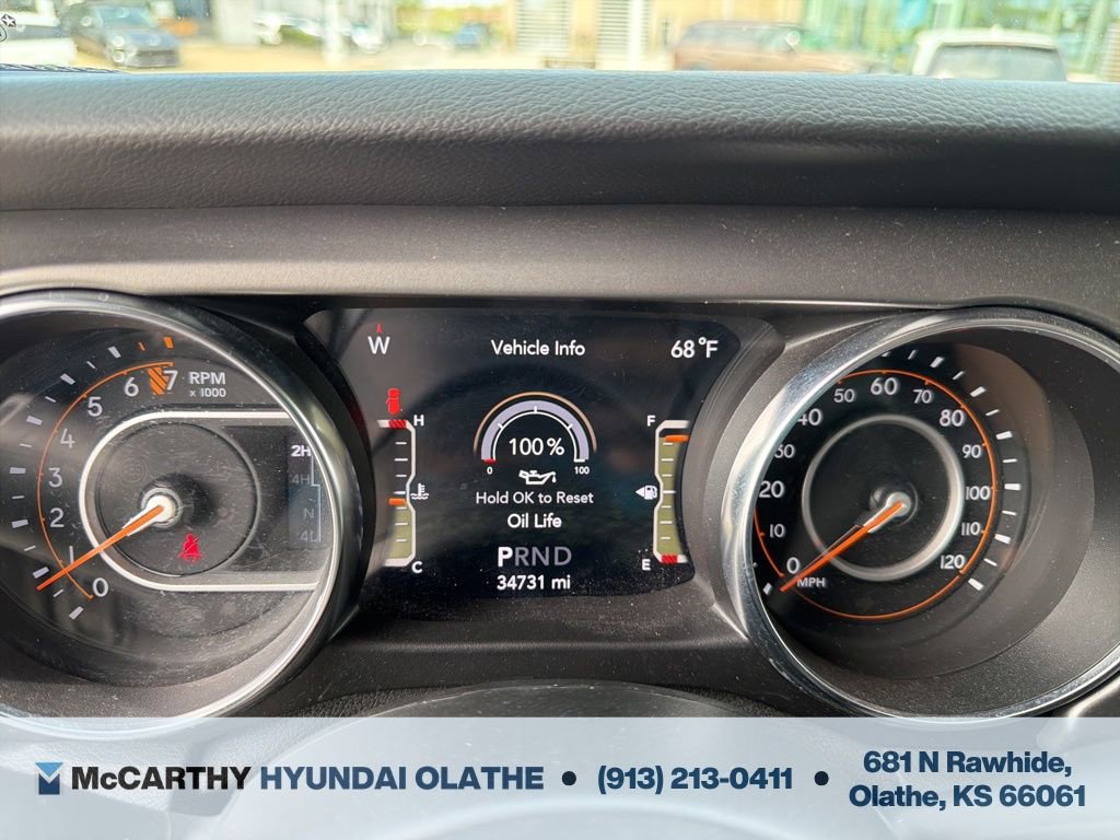 Used 2021 Jeep Wrangler Unlimited Sport AWD/4WD image 7