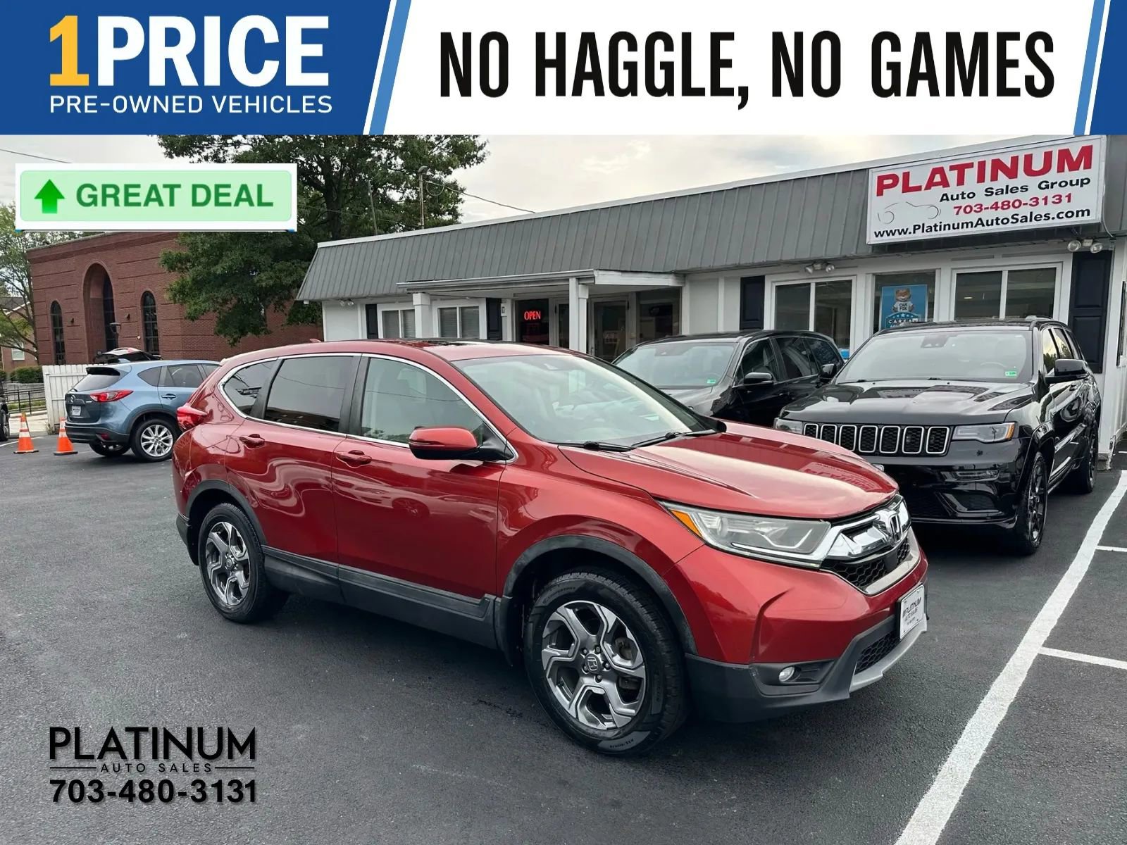 Used 2018 Honda CR-V EX image 1