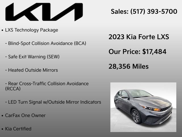 Used 2023 Kia Forte LXS w/ LXS Technology Package image 7
