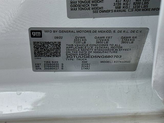 Certified 2022 GMC Sierra 1500 Denali w/ Technology Package image 33