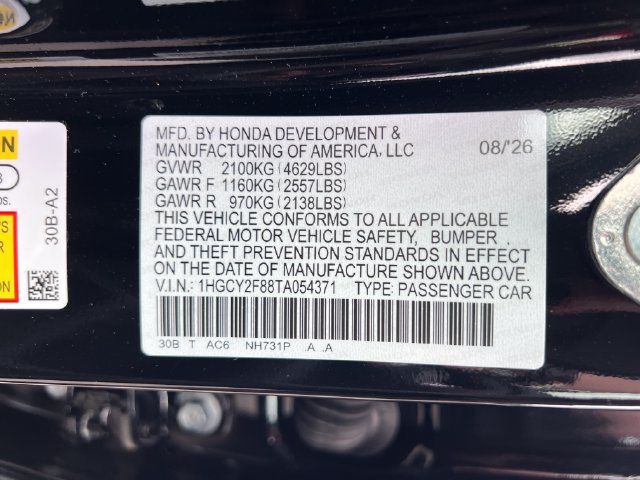 New 2026 Honda Accord Touring image 18