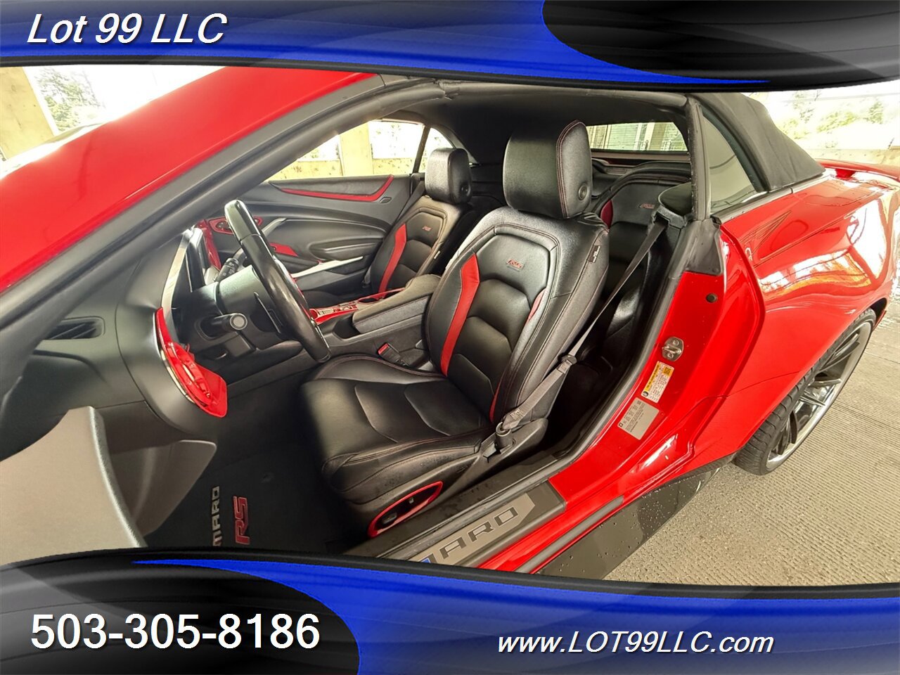 Used 2017 Chevrolet Camaro LT w/ RS Package RWD image 11