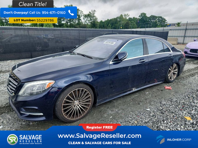 Used 2015 Mercedes-Benz S 550 Sedan image 1