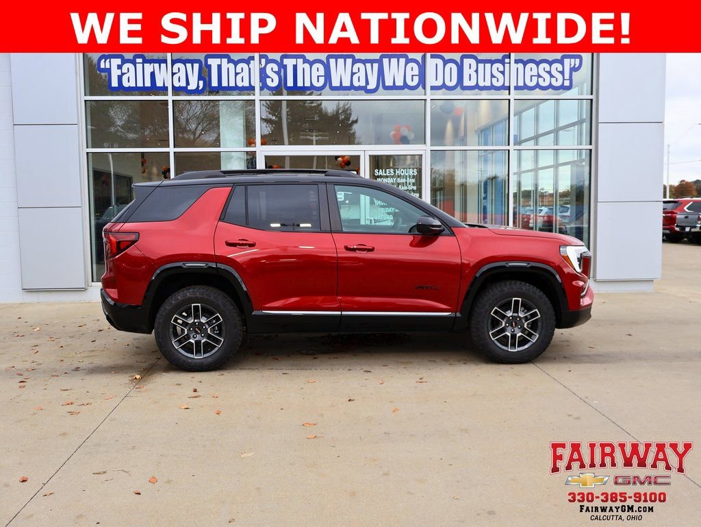 New 2026 GMC Terrain AT4 w/ LPO, Black Badging Package