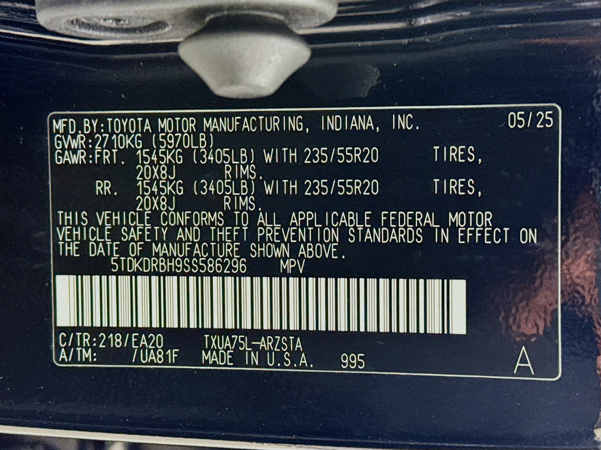 Certified 2025 Toyota Highlander XSE AWD/4WD image 34