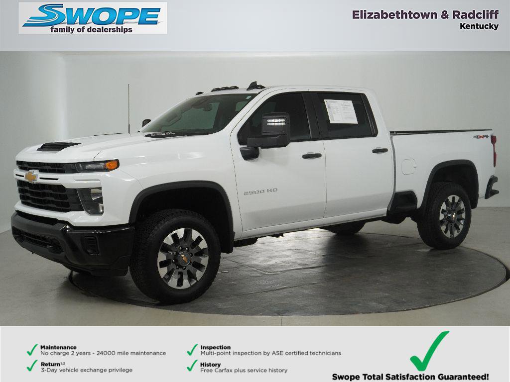 Used 2024 Chevrolet Silverado 2500 Custom w/ Custom Convenience Package AWD/4WD image 8