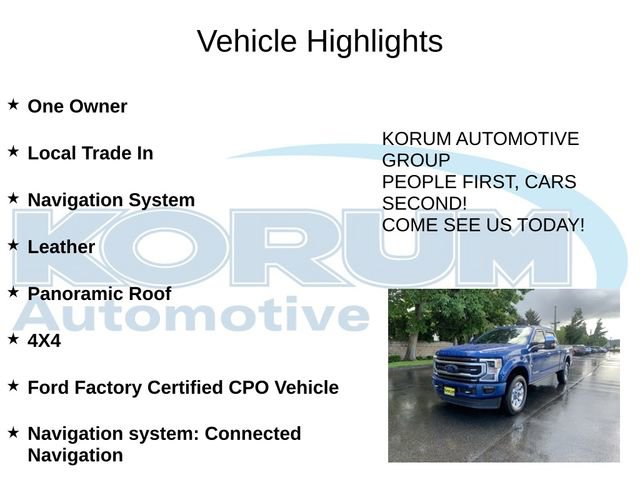 Used 2022 Ford F350 Platinum AWD/4WD image 4
