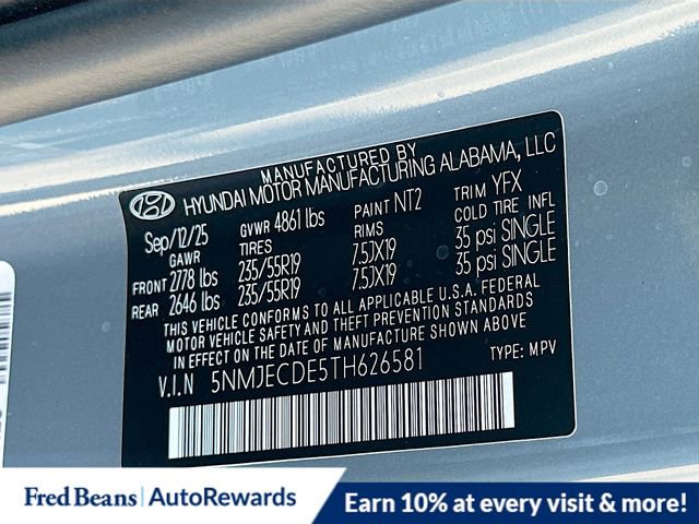 New 2026 Hyundai Tucson Limited image 8