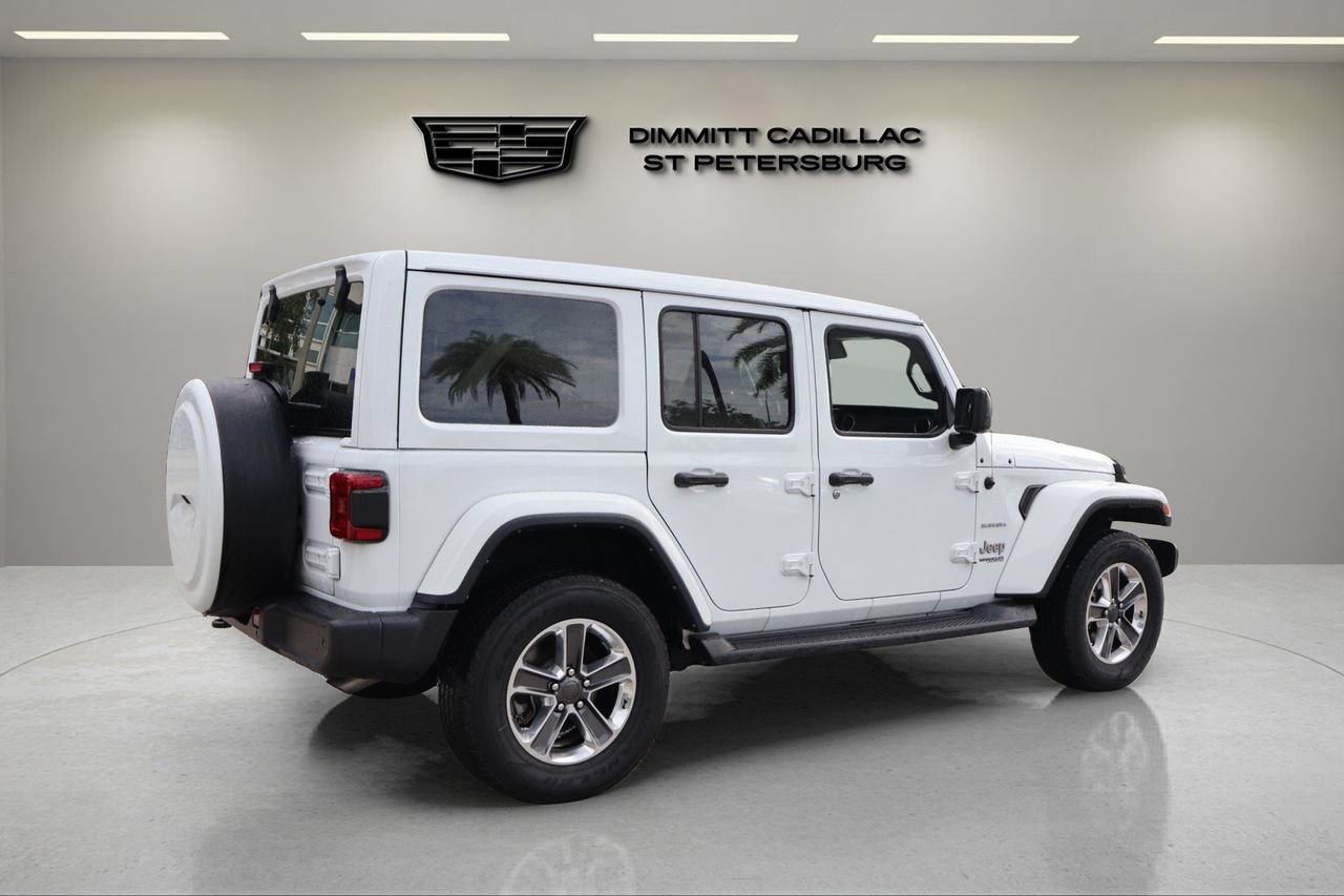 Used 2021 Jeep Wrangler Unlimited Sahara AWD/4WD image 5