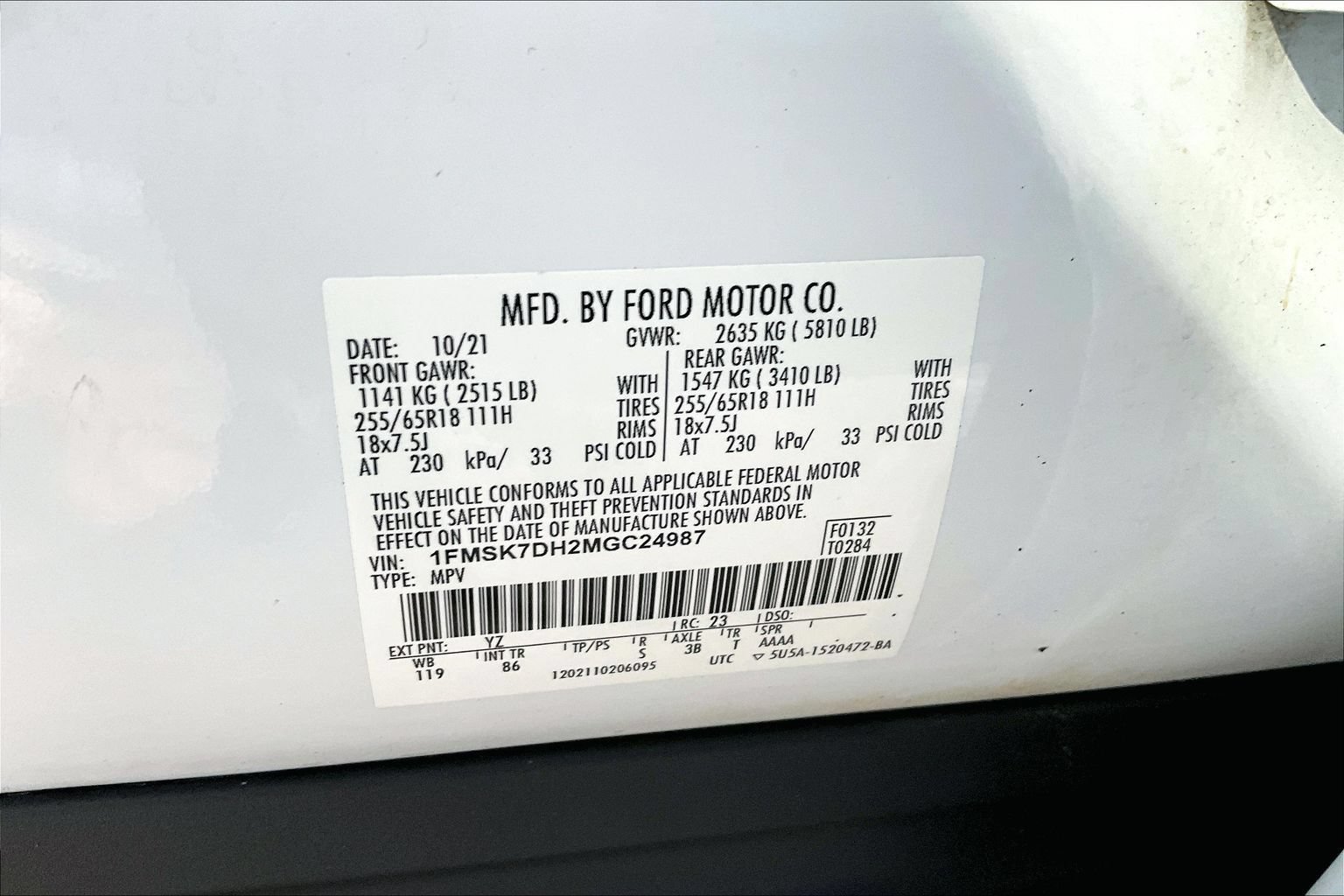 Used 2021 Ford Explorer XLT RWD image 19