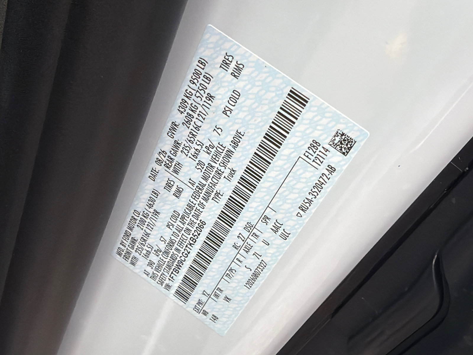 New 2026 Ford Transit 350 148 Medium Roof w/ Load Area Protection Package RWD image 34