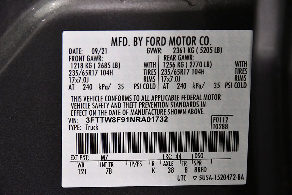 Used 2022 Ford Maverick XLT w/ Equipment Group 300A Standard AWD/4WD image 18