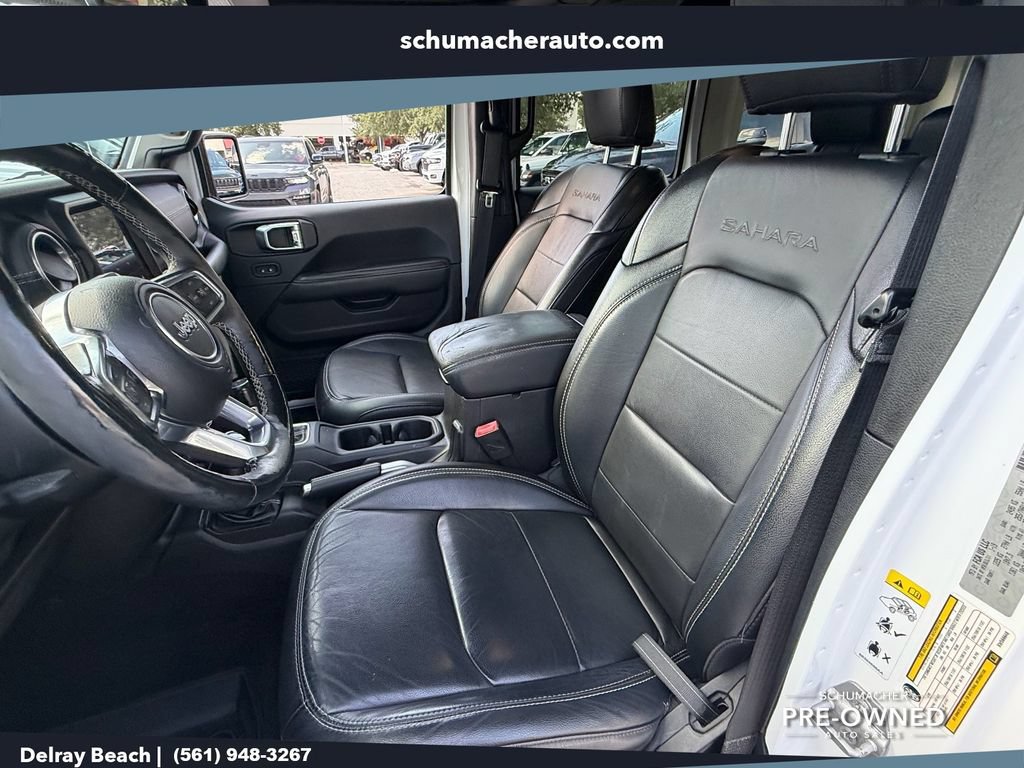 Used 2019 Jeep Wrangler Unlimited Sahara AWD/4WD image 11