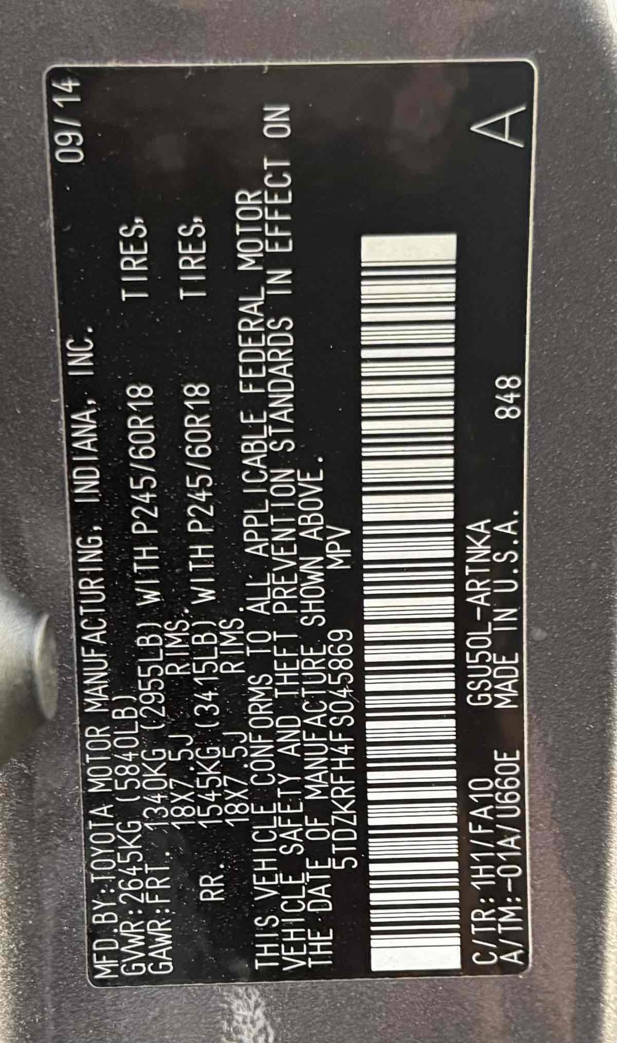 Used 2015 Toyota Highlander Plus image 33