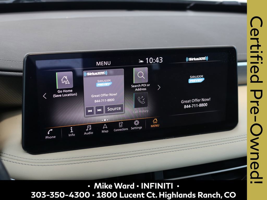 Certified 2023 INFINITI QX60 Luxe w/ Cargo Package AWD/4WD image 8