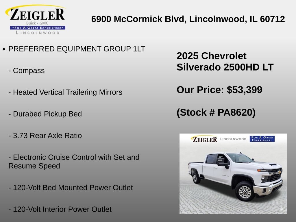 Used 2025 Chevrolet Silverado 2500 LT w/ Convenience Package AWD/4WD image 18