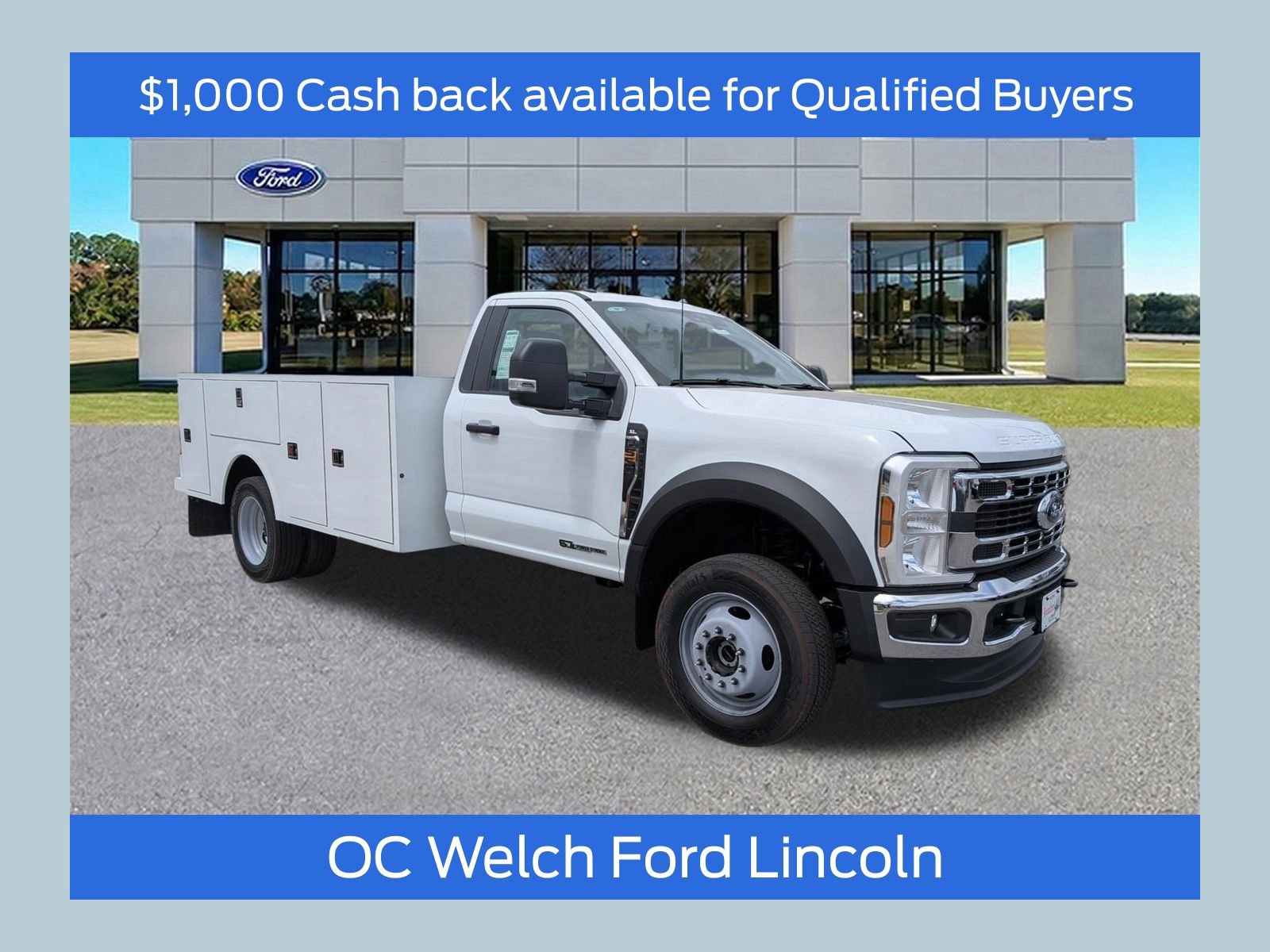 New 2026 Ford F550 4x4 Regular Cab Super Duty w/ XL Chrome Package image 1