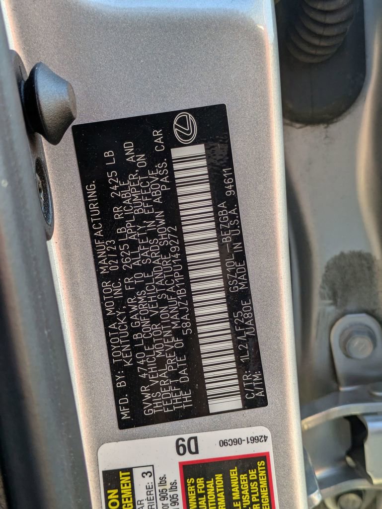 Used 2023 Lexus ES 350 F Sport w/ Accessory Package (Z1) image 33