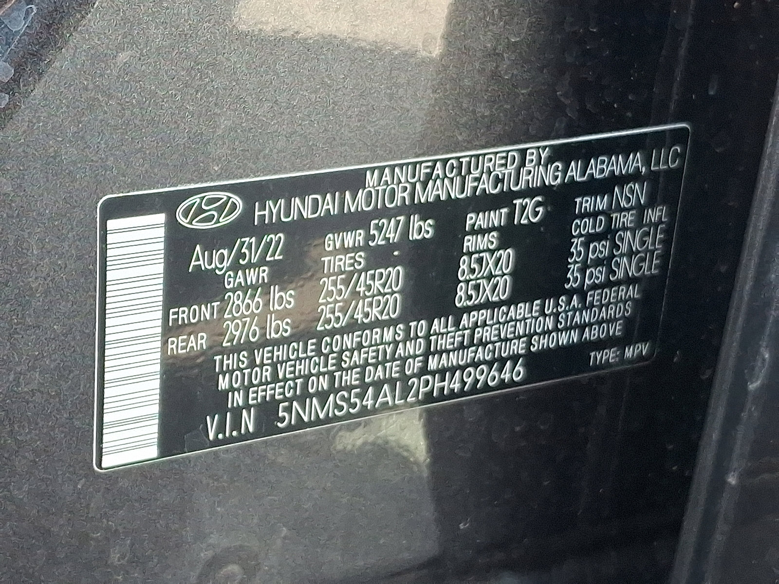 Used 2023 Hyundai Santa Fe Calligraphy image 27