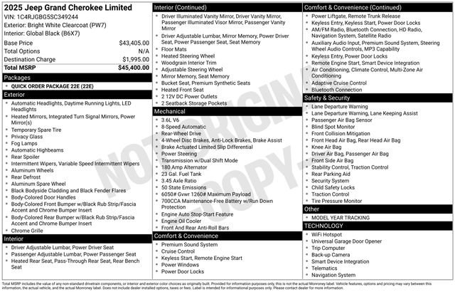 Used 2025 Jeep Grand Cherokee Limited RWD image 7