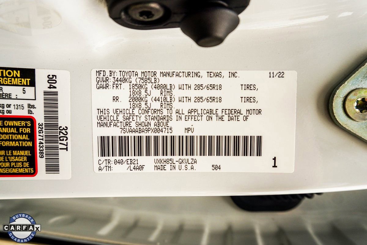 Used 2023 Toyota Sequoia TRD Pro AWD/4WD image 43