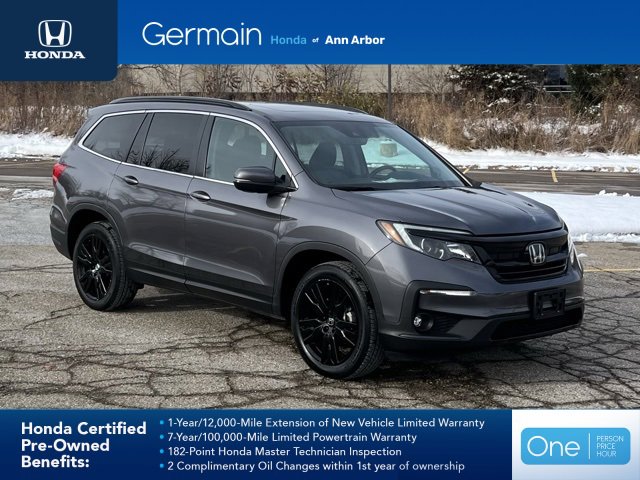 Certified 2022 Honda Pilot Special Edition