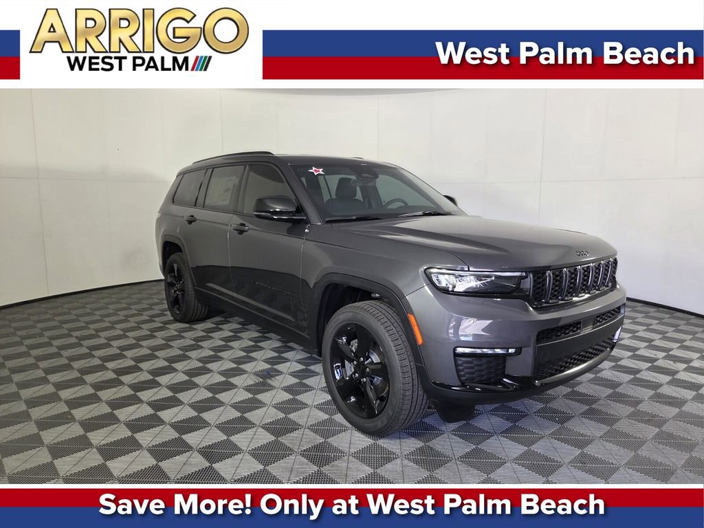 New 2025 Jeep Grand Cherokee L Limited w/ Black Appearance Package RWD video 1