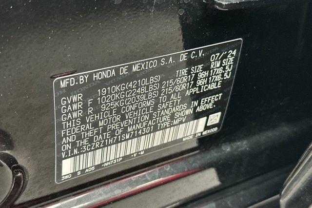 Certified 2025 Honda HR-V EX-L image 32