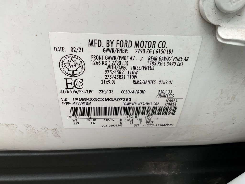 Used 2021 Ford Explorer ST w/ ST Street Pack image 40