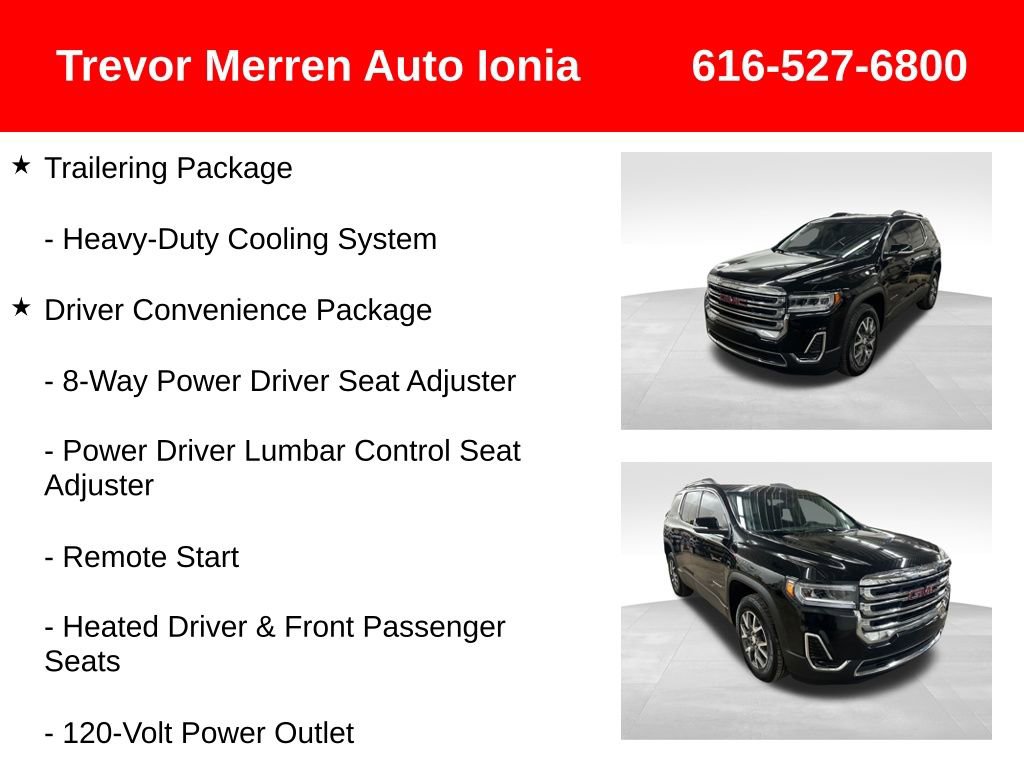 Used 2023 GMC Acadia SLE w/ Driver Convenience Package image 26