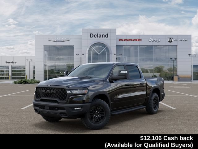 New 2026 RAM 1500 Rebel w/ Advanced Safety Group II AWD/4WD 360° Tour