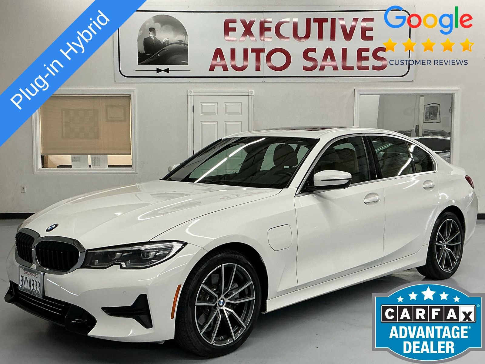 Used 2021 BMW 330e w/ Premium Package RWD image 1