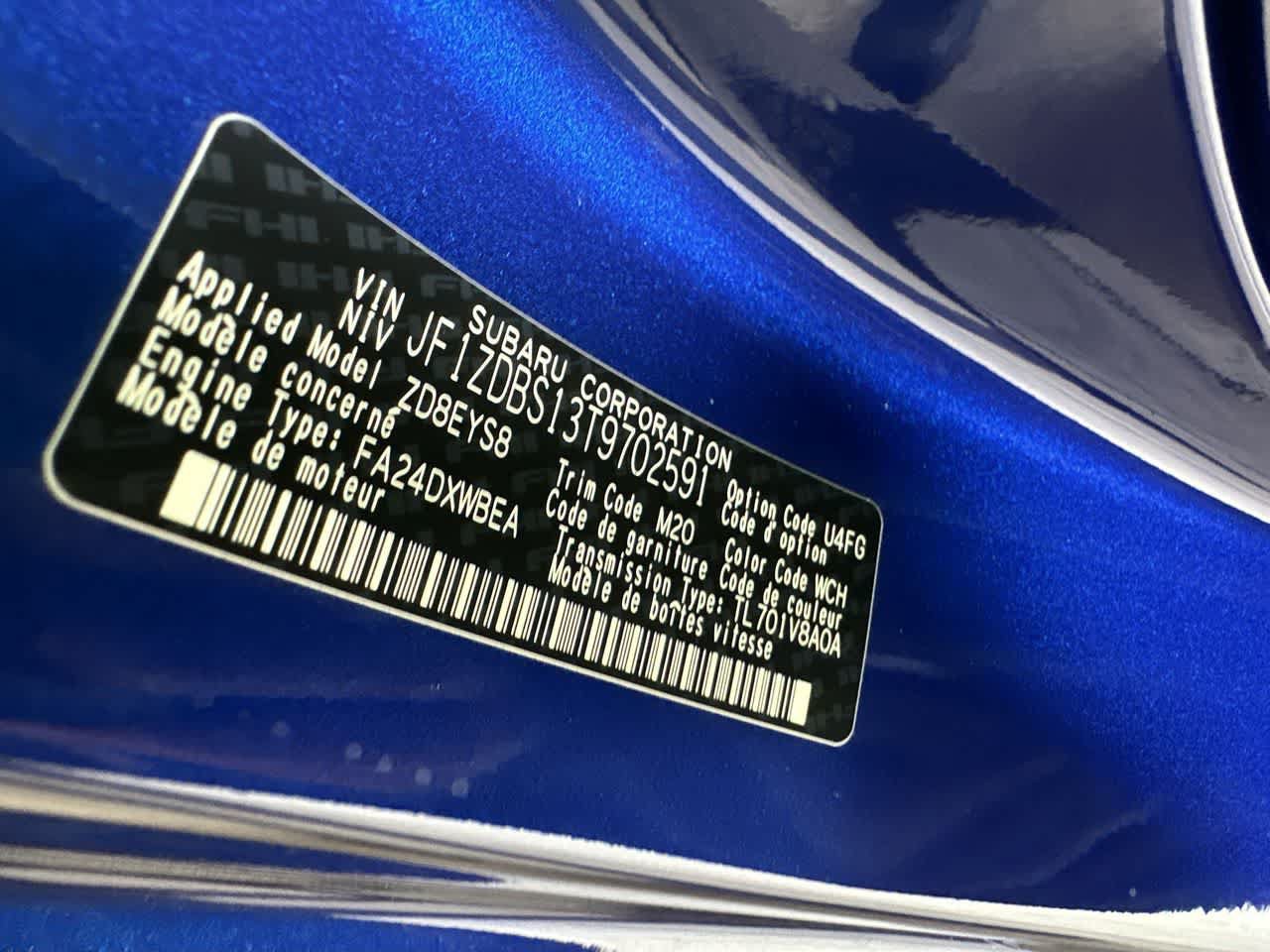 New 2026 Subaru BRZ tS RWD image 29