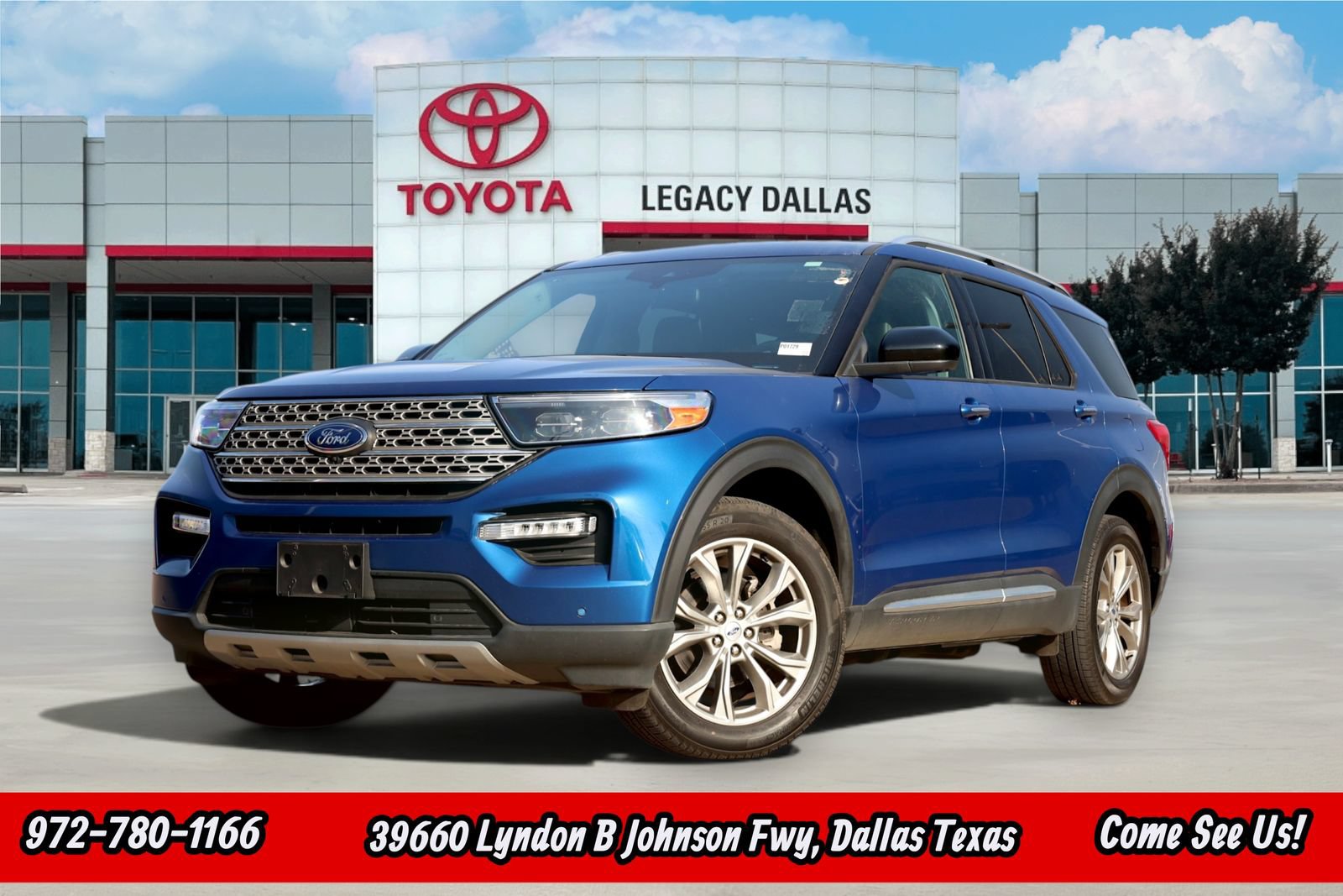 Used 2023 Ford Explorer Limited AWD/4WD image 1