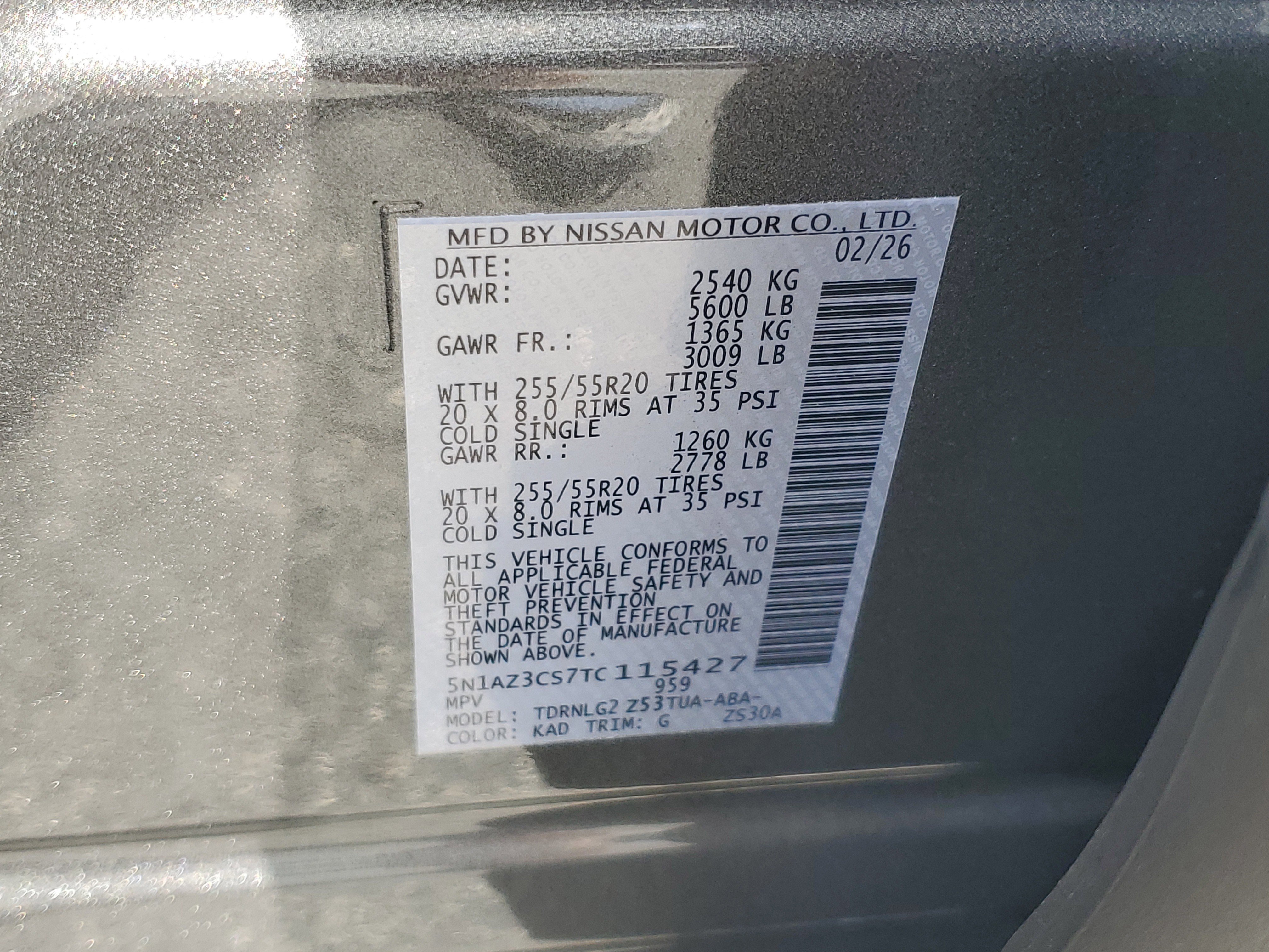 New 2026 Nissan Murano SL image 20