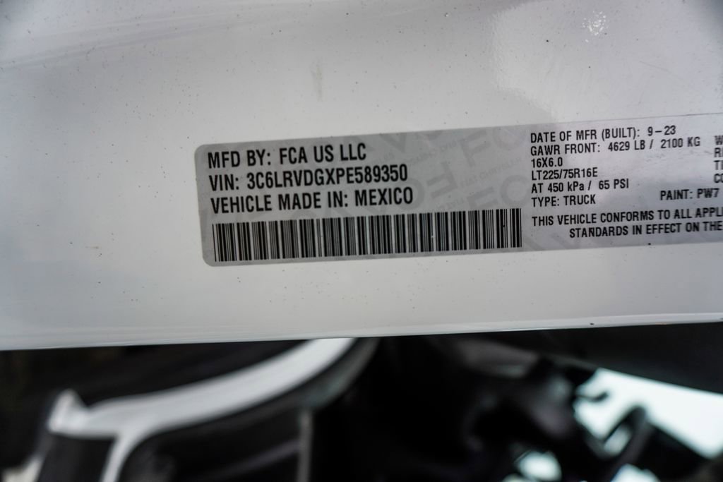 Used 2023 RAM ProMaster 2500 FWD image 29