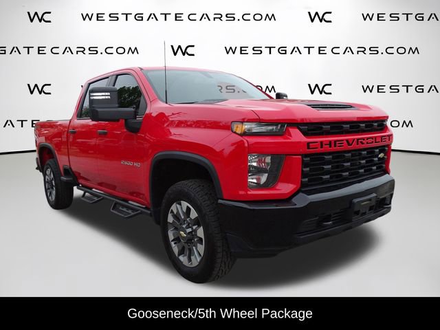 Used 2023 Chevrolet Silverado 2500 Custom w/ Gooseneck/5TH Wheel Package AWD/4WD image 4