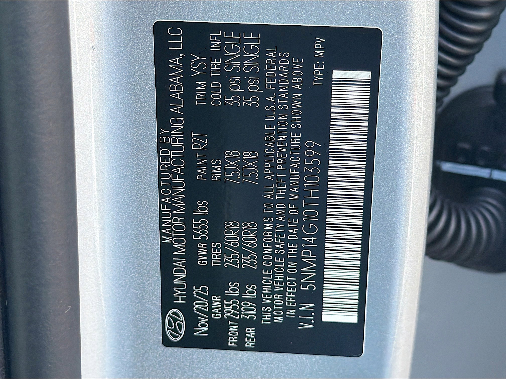 New 2026 Hyundai Santa Fe SE image 41